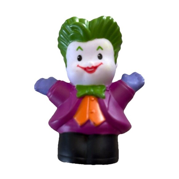 Fisher Price Little People DC Comics Lot Of 3 Wonder Woman, Green Lantern, Joker - Picture 3 of 8